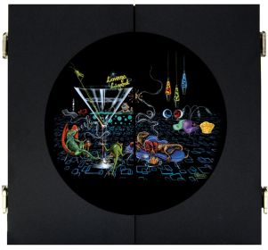 Dart Board Cabinet "LOUNGE LIZARD"