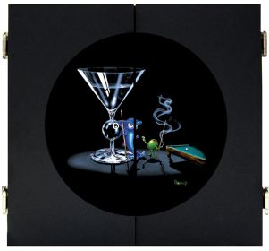 Dart Board Cabinet "Pool Shark I"