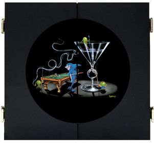 Dart Board Cabinet "Pool Shark II"