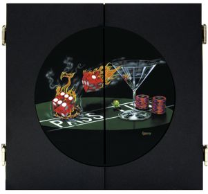 Dart Board Cabinet "Praying For Seven"