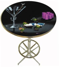 Pub Table "POCKET ROCKETS"