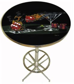 Pub Table "PRAYING FOR SEVEN"