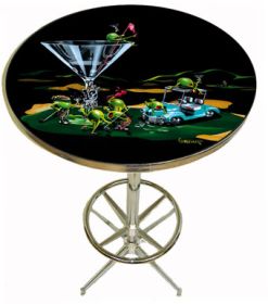 Pub Table "19TH HOLE"