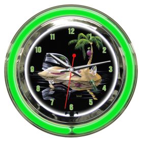 Neon Clock 1405