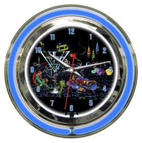 Neon Clock 1407