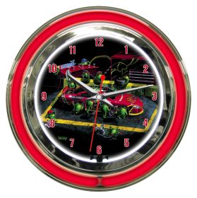 Neon Clock 1406