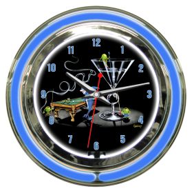 Neon Clock 10