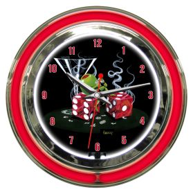 Neon Clock 1413