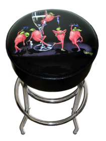 Bar Stools Strawberries Gone Wild