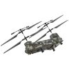 RC Helicopter 3.5 Channel Military Transport Mini Aircraft Toy for Kids Present