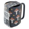 Stoneware Soft Touch Mushroom Mug, 18.6 fl oz