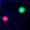 Orbit Color Morphing LED Bicycle Spoke Clip Lights, 2 Pack, Weather-Resistant, Easy Clip-On, 1" Width