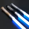 TXQSABER Force Heavy Dueling RGB / Neo Pixel Motion Control Lightsaber Infinite Colour Change Premium aluminium handle Jedi Sword Kids Toys