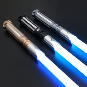 TXQSABER Force Heavy Dueling RGB / Neo Pixel Motion Control Lightsaber Infinite Colour Change Premium aluminium handle Jedi Sword Kids Toys (Version: Premium RGB, Color: TSK-E02-Black)