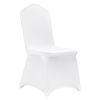 VEVOR Stretch Spandex Folding Chair Covers, Universal Fitted Chair Cover, Removable Washable Protective Slipcovers, for Wedding, Holiday, Banquet