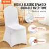 VEVOR Stretch Spandex Folding Chair Covers, Universal Fitted Chair Cover, Removable Washable Protective Slipcovers, for Wedding, Holiday, Banquet